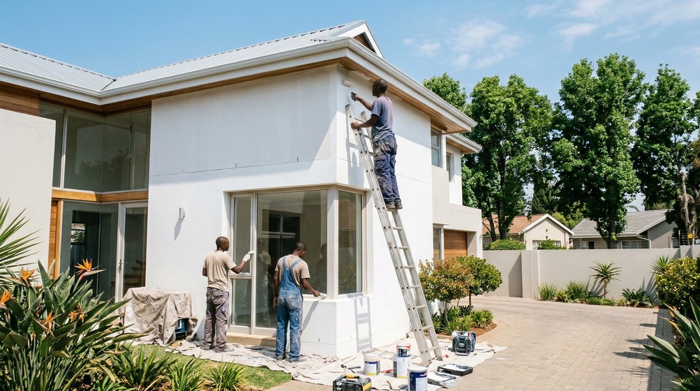 Professional painters working in Goodwood, Cape Town Northern Suburbs